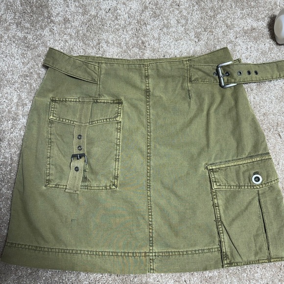 Free People Dresses & Skirts - Free People Military Green Skirt